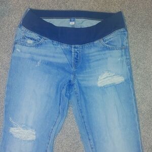Old Navy maternity jeans